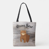 Tote Bag Maman Bear - cadeau de maman de famille nombreuse (Dos)