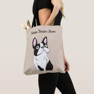 Tote Bag maman Boston terrier