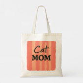Tote Bag Maman chat à rayures (Dos)