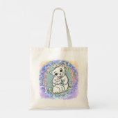 Tote Bag Maman Chat et Chaton (Dos)