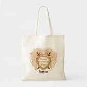 Tote Bag Maman chrétienne courageuse (Devant)