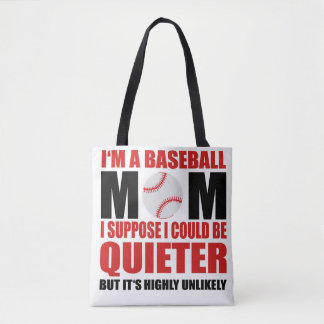 Tote Bag Maman de baseball fourre-tout