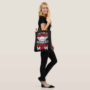 Tote Bag Maman de baseball Parent sportif Maman de jour de
