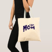 Tote Bag Maman de chat (Devant (produit))