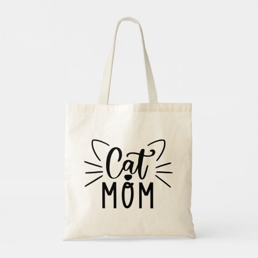 Tote Bag Maman de chat (Dos)
