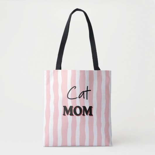 Tote Bag Maman de chat (Devant)