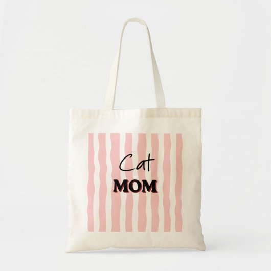 Tote Bag Maman de chat (Devant)