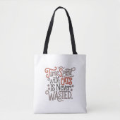 Tote Bag Maman de chat Temps passé avec les chats (Devant)