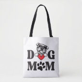 Tote Bag Maman de chien (Devant)