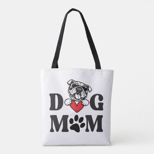 Tote Bag Maman de chien (Dos)