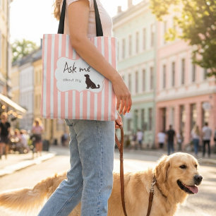 Tote Bag Maman de Chien Golden Retriever Personnalisé Fête