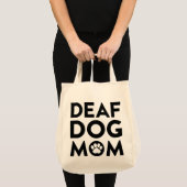 Tote Bag Maman de chien sourd (Devant (produit))