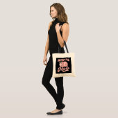 Tote Bag Maman de cochon maigre (Devant (modèle))