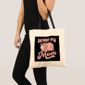 Tote Bag Maman de cochon maigre (Devant (produit))