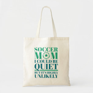 Tote Bag Maman de football calme