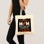 Tote Bag Maman De Football Seulement (Devant (produit))