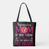 Tote Bag Maman de gymnastique (Dos)