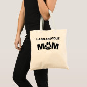 Tote Bag Maman de Labradoodle (Devant (produit))