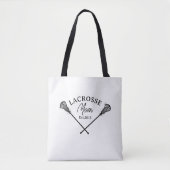 Tote Bag Maman de Lacrosse Est (Devant)