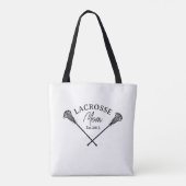 Tote Bag Maman de Lacrosse Est (Dos)