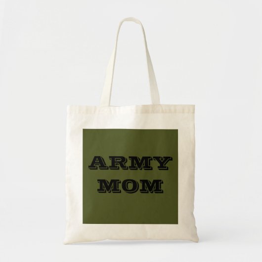 Tote Bag Maman de l'armée (Devant)