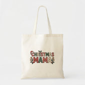 Tote Bag Maman de Noël (Devant)