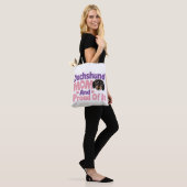Tote Bag Maman de teckel et fière de l'être (Sur le modèle)