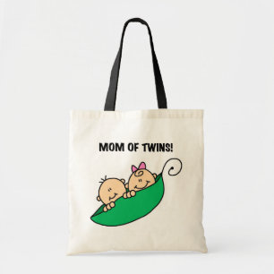 Tote Bag Maman de Twins-Peas dans un Pod Tshirts et cadeaux