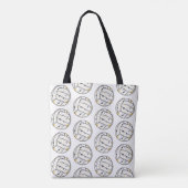 Tote Bag Maman du volley (Dos)