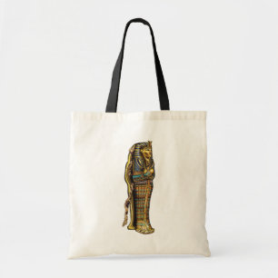 Tote Bag Maman égyptienne en Sarcophage, Horreur, Halloween