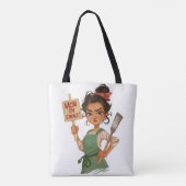 Tote Bag Maman en grève (Dos)