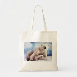 Tote Bag Maman et CUB polaires