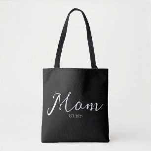 Tote Bag Maman établie Nouveau Cadeau pour Maman