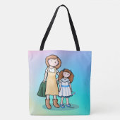 Tote Bag Maman & Fille (Devant)