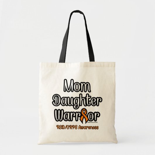 Tote Bag Maman Fille Guerrière...RSD/CRPS (Devant)