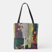 Tote Bag Maman, J'Ai Nettoyé Ma Chambre ! (Dos)