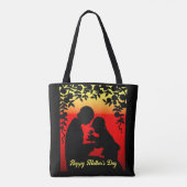 Tote Bag Maman je t'aime Fourre-tout (Dos)