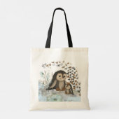 Tote Bag Maman manchot heureuse & bébé (Dos)