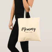 Tote Bag Maman | Modern Mom Kids Noms de la fête des mères (Devant (produit))
