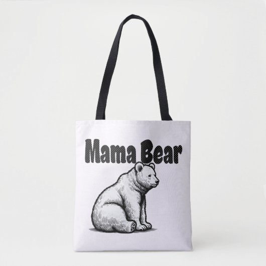 Tote Bag Maman Ourse  (Devant)