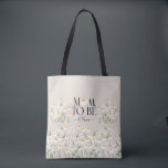 Tote Bag Maman pour être marguerite baby shower floral nouv<br><div class="desc">Maman pour être marguerite baby shower floral nouveau cadeau ou faire-part bébé.</div>