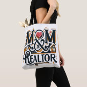 Tote Bag Maman Realtor Agent Immobilier Cadeau (De près)