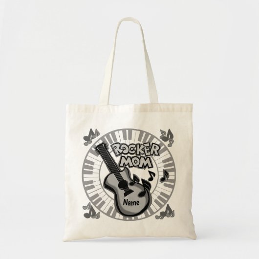 Tote Bag Maman rockeuse (Devant)