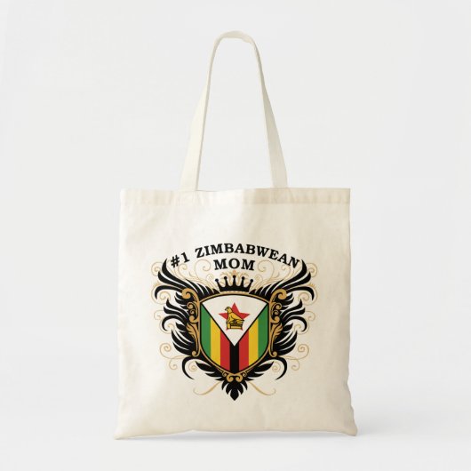 Tote Bag Maman zimbabwéenne du numéro un (Devant)