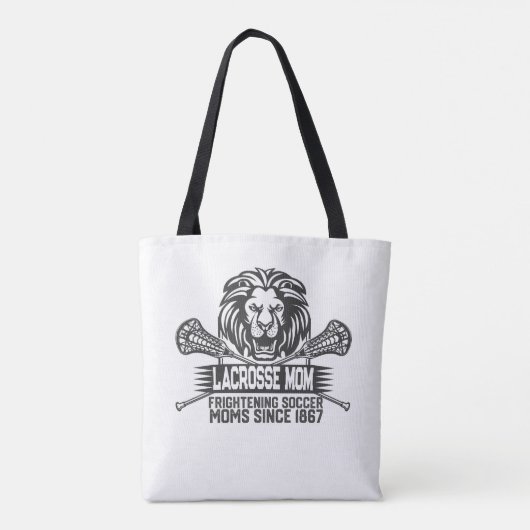 Tote Bag Mamans de lacrosse effrayant des mamans du (Dos)