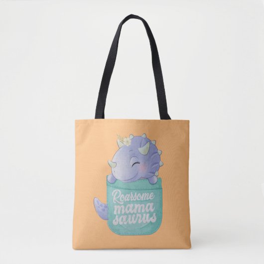Tote Bag Mamasaure rauque (Devant)