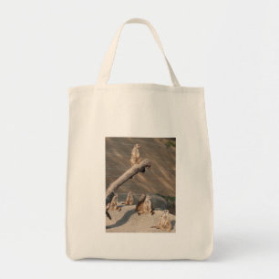 Tote Bag Mammifères sauvages Meerkat d'animaux