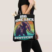 Tote Bag Mammoth et Big Bone Lick Kentucky (De près)