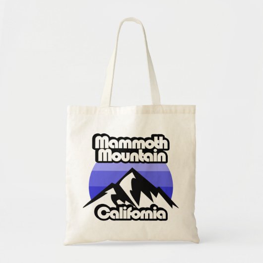 Tote Bag Mammoth Mountain California (Devant)