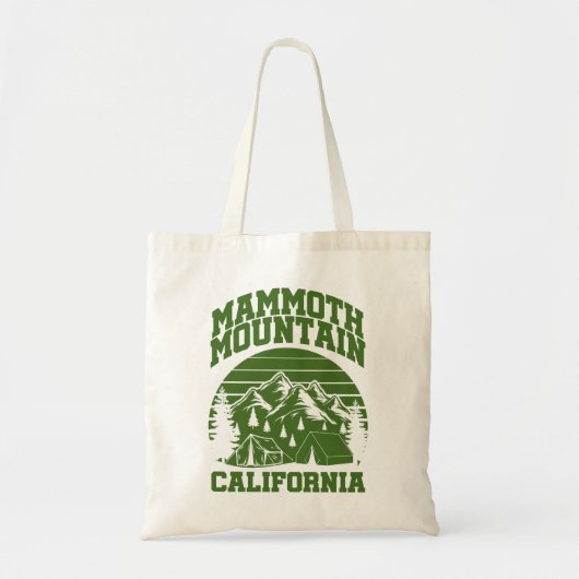 Tote Bag Mammoth Mountain, Californie (Devant)